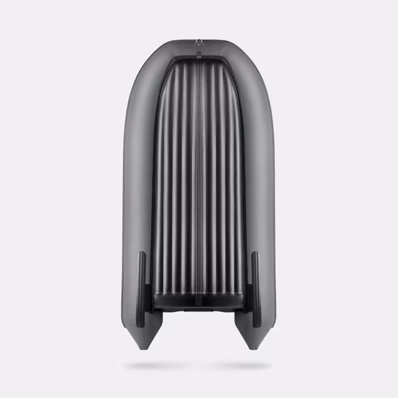 Надувная лодка ПВХ Gladiator E330S, НДНД, темно-серый