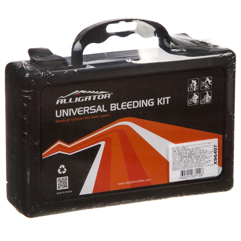 Набор для прокачки тормозов Alligator HK-UBK001 универсальный Х96407