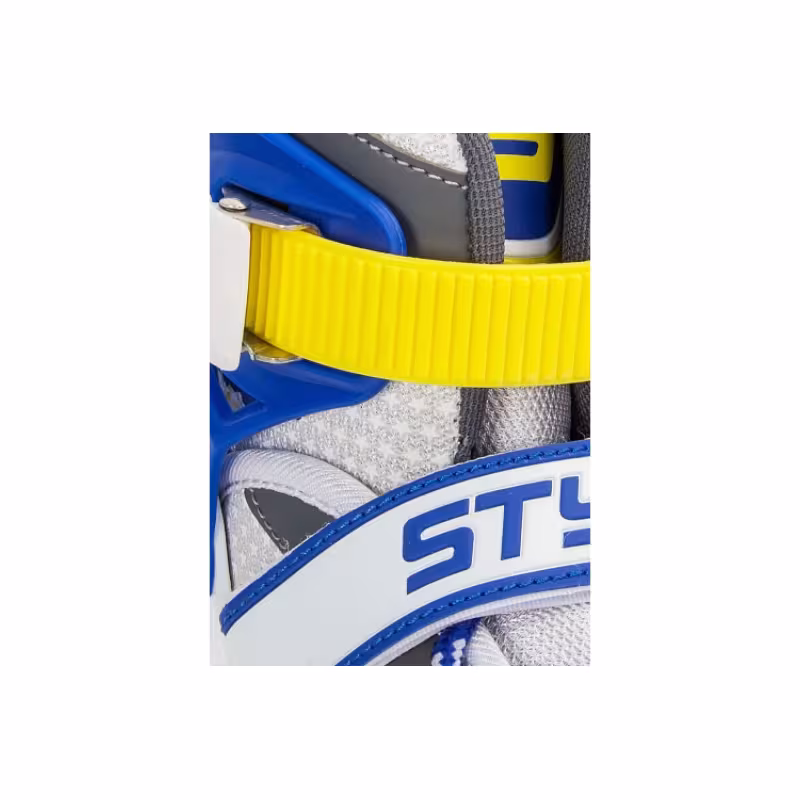 Роликовые коньки Start Up Style, размер М, синий/желтый