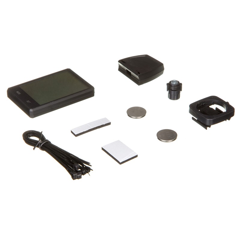 Велокомпьютер беспроводной STG Х95134 BC-606, 20 функций, черный