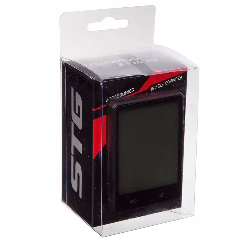 Велокомпьютер беспроводной STG Х95134 BC-606, 20 функций, черный