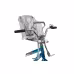 Велокресло детское на руль Sunny wheel ТВ-02, нагрузка до 10 кг, серый