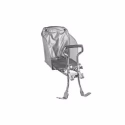 Велокресло детское на руль Sunny wheel ТВ-02, нагрузка до 10 кг, серый