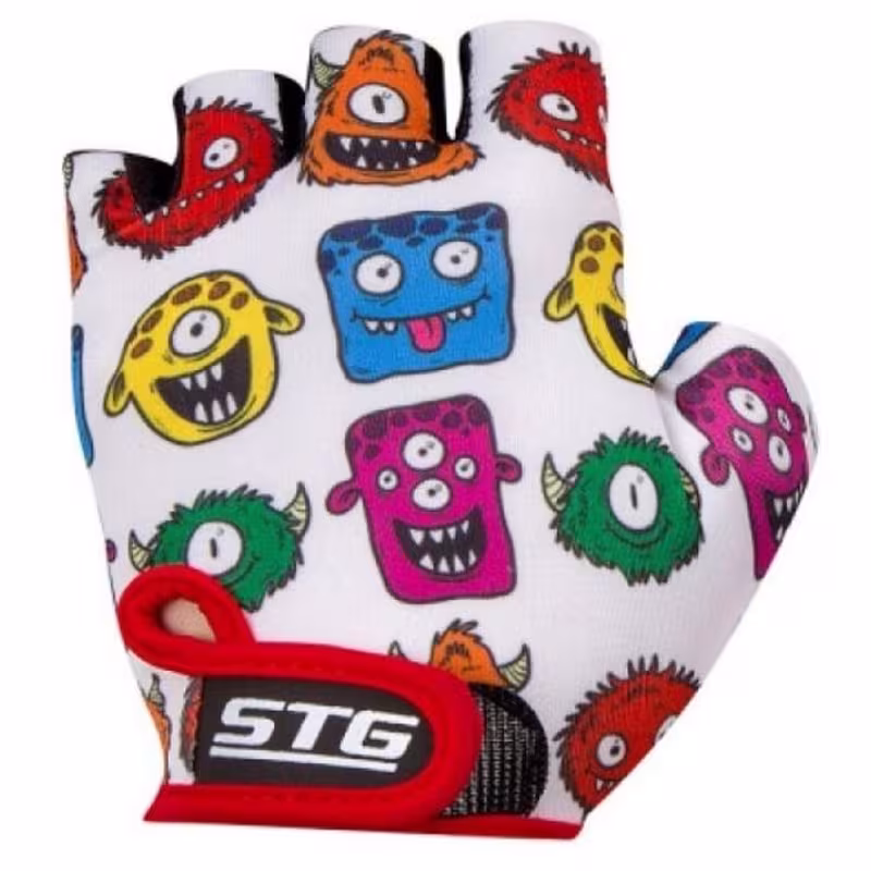 Велоперчатки детские STG AL-05-1569, размер XS, разноцветный