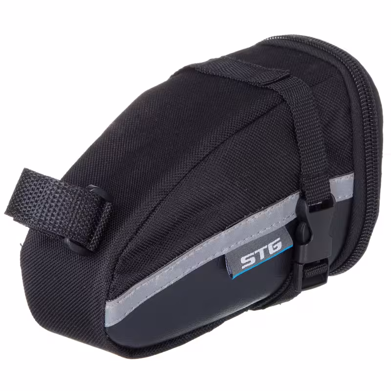 Велосумка под седло STG 13196, черный