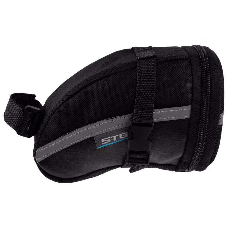 Велосумка под седло STG 13196, черный
