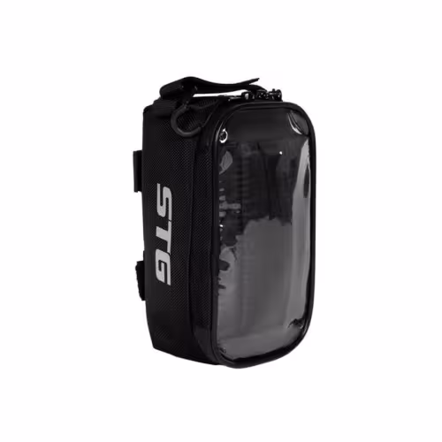 Велосумка для смартфона на раму STG X108354, черный
