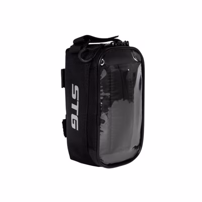 Велосумка для смартфона на раму STG X108354, черный