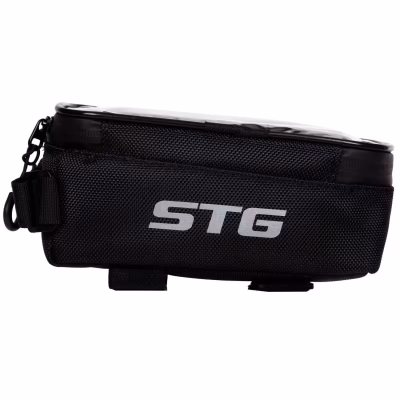 Велосумка для смартфона на раму STG X108354, черный