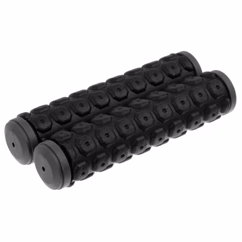 Грипсы Velo VLG-184D2 130 мм, черный/серый