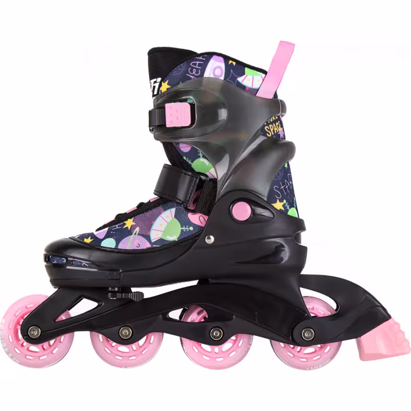 Роликовые коньки Tech Team Kongo розовый, размер L, 38-41