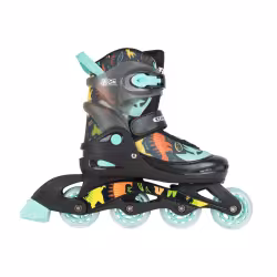 Роликовые коньки Tech Team Kongo морская волна, размер S, 30-33