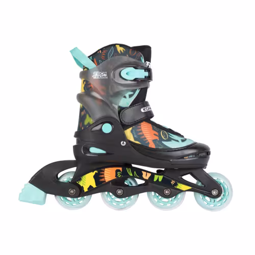 Роликовые коньки Tech Team Kongo морская волна, размер S, 30-33