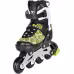 Роликовые коньки Tech Team T-Rex зеленый, размер M, 37-40 