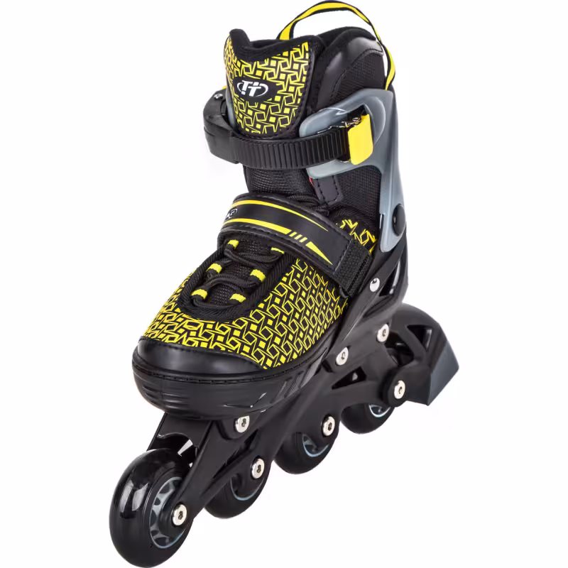 Роликовые коньки Tech Team Deco жёлтый, размер M, 37-40