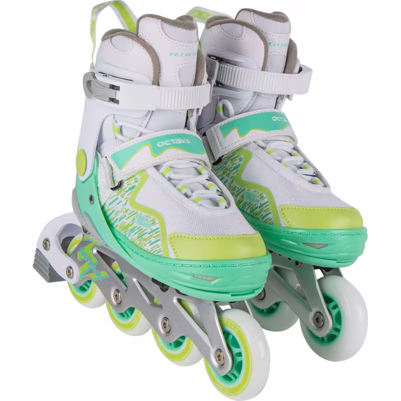 Роликовые коньки Tech Team Octava морская волна, размер L, 39-42