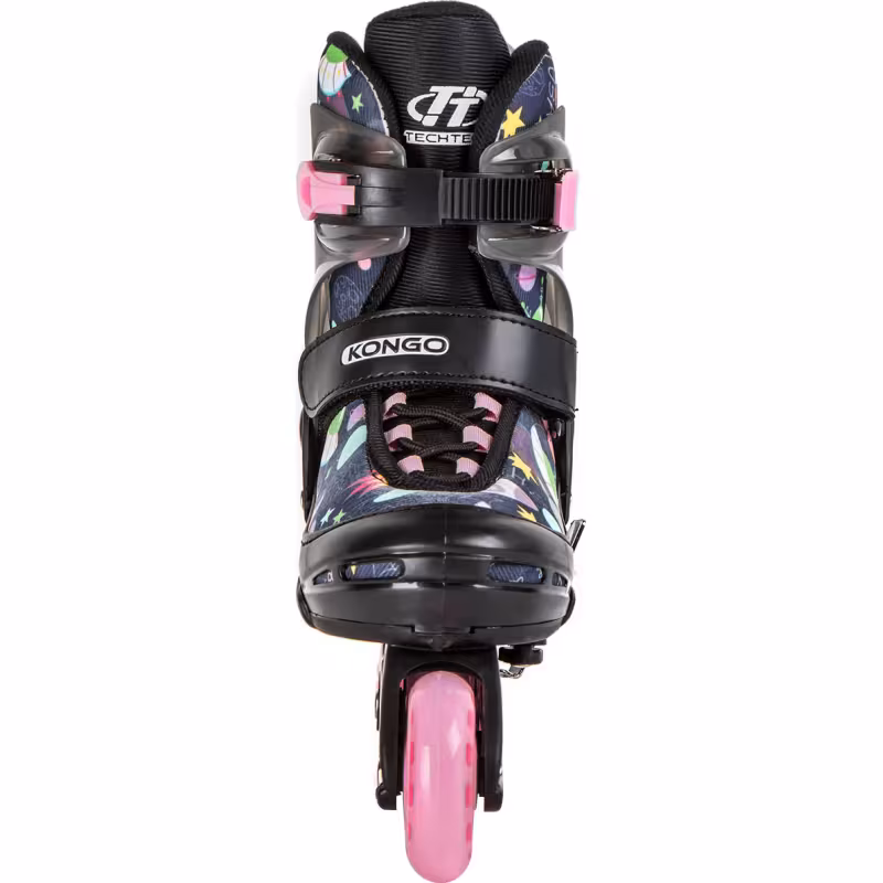 Роликовые коньки Tech Team Kongo розовый, размер S, 30-33