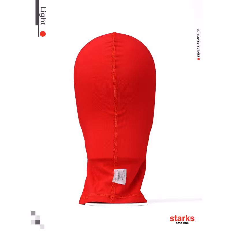 Подшлемник-балаклава Starks Light, хлопок, красный