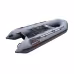 Надувная лодка ПВХ HunterBoat 320 ЛК, пайол фанерный, серый