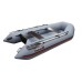 Надувная лодка ПВХ HunterBoat 290 ЛН, НДНД, серый 