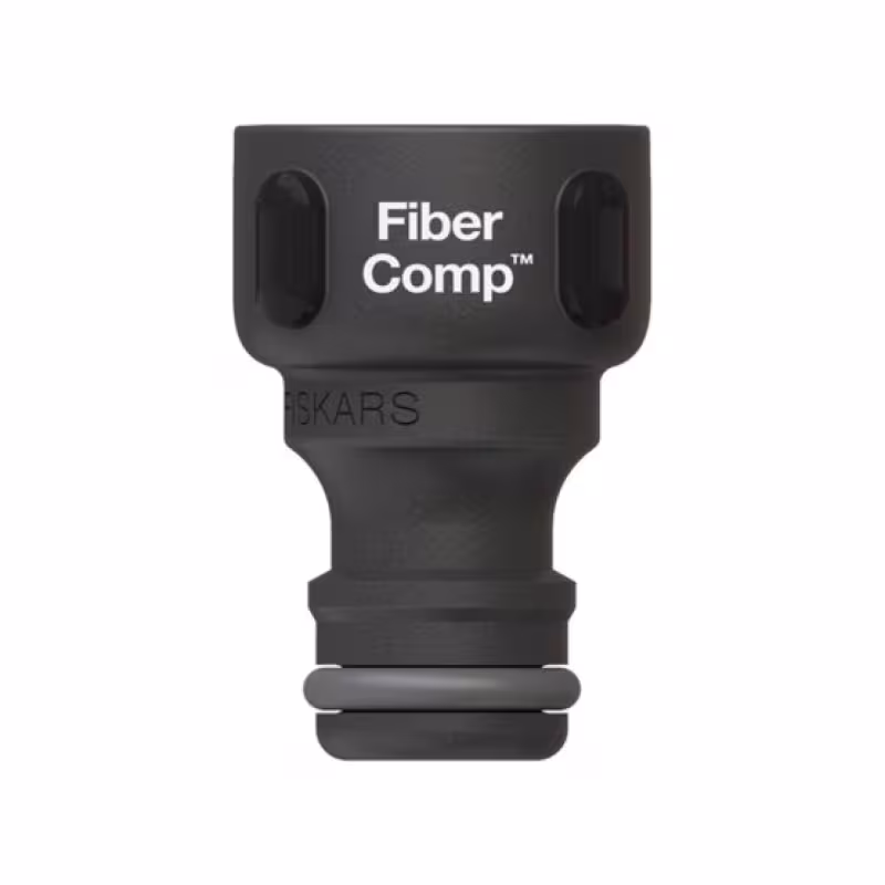 Штуцер для шланга Fiskars FiberComp 1027053, 1/2"-БРС папа