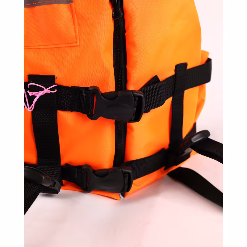 Жилет спасательный детский с подголовником Gaoksa, до 30 кг, оранжевый, ГОСТ Р58108-2019, подходит для ГИМС
