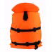 Жилет спасательный детский с подголовником Gaoksa, до 70 кг, оранжевый, ГОСТ Р58108-2019, подходит для ГИМС