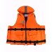 Жилет спасательный с подголовником Gaoksa, до 130 кг, оранжевый, ГОСТ Р58108-2019, подходит для ГИМС
