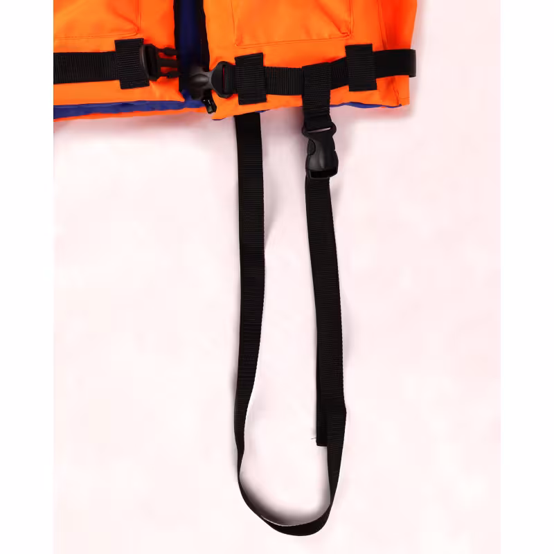 Жилет спасательный с подголовником Gaoksa, до 130 кг, оранжевый, ГОСТ Р58108-2019, подходит для ГИМС