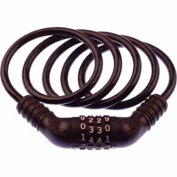 Замок противоугонный Golden Key GК102.705А, 10/1800 мм, черный HQ-0004225