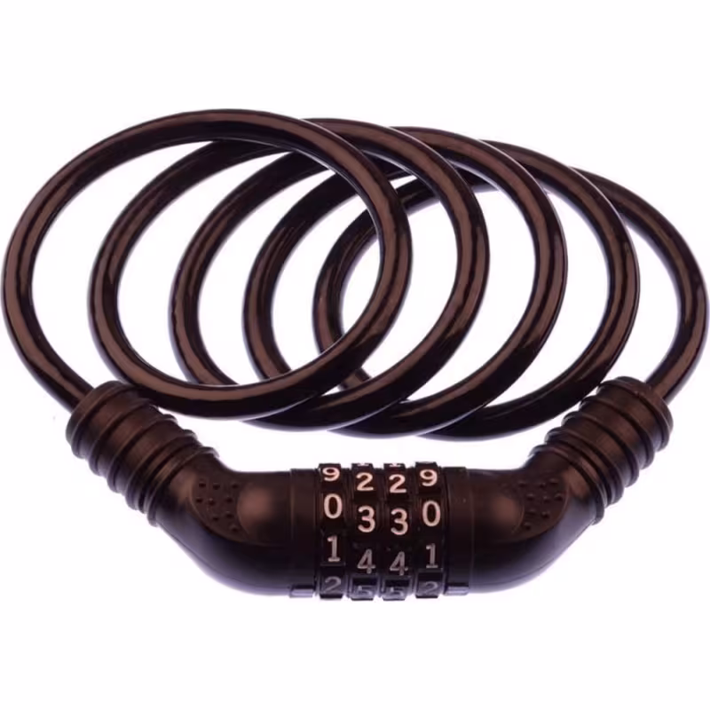 Замок противоугонный Golden Key GК102.705А, 10/1800 мм, черный HQ-0004225