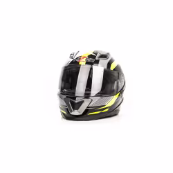 Мотошлем Hizer  B562, Black/yellow, размер L