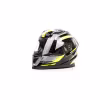 Мотошлем Hizer B562, Black/yellow, размер L