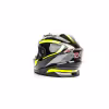 Мотошлем Hizer B562, Black/yellow, размер L