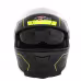 Мотошлем Hizer J5318, черный/желтый, размер М