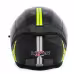 Мотошлем Hizer J5318, черный/желтый, размер М