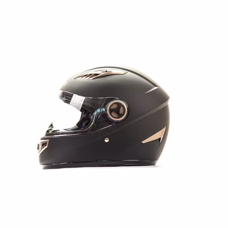 Мотошлем Hizer  527, черный, размер L