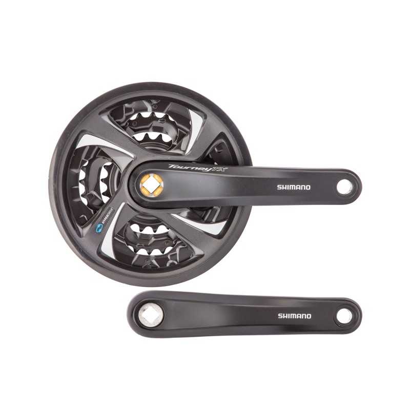 Комплект шатунов  Shimano Tourney FC-TX801 42x32x22T, 170 мм