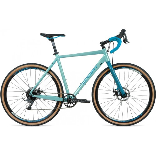 Велосипед  дорожный Format 5221,  28  (700C 9 скоростей, рост 550 мм) голубой