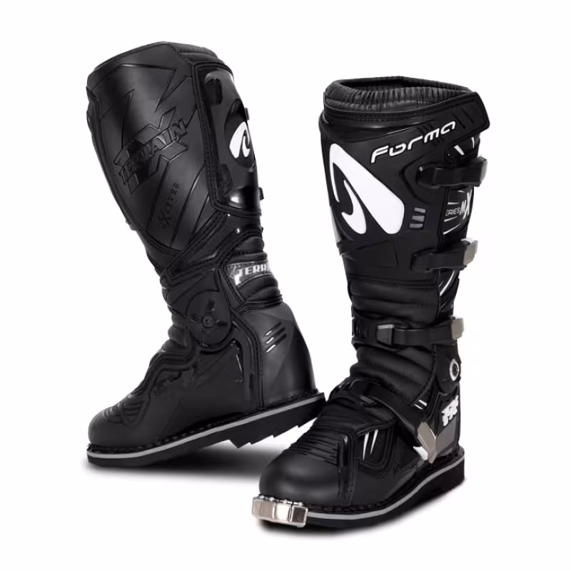 Мотоботы кроссовые Forma Terrain TX, черный, размер 43
