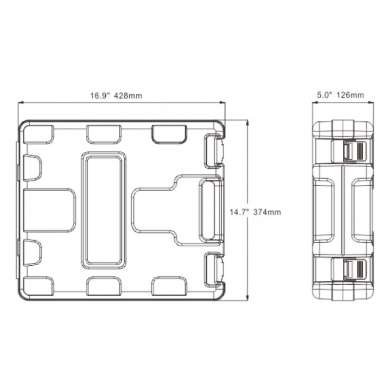 Комплект помывочный портативный SeaFlo, 11.6 л/мин