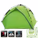 Палатка туристическая автоматическая Norfin Tench 3 NF, 3-местная, 330х220х120 см, зеленый