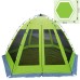Тент-шатер автоматический Norfin Lund NF, 4-местный, 360x315x195 см, зеленый