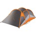 Палатка туристическая Norfin Helin 3 Alu NS, 3-местная, 400х180х125 см, серый/оранжевый