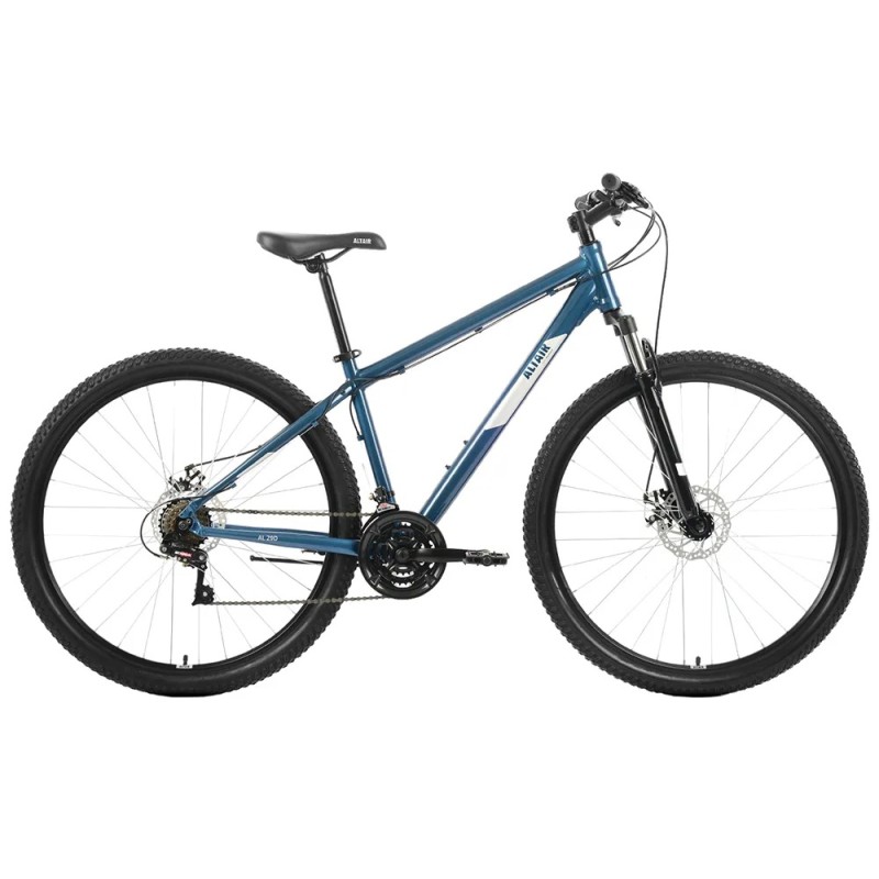 Велосипед  Altair AL D 29", 21 скорость, рост 19", темно-синий/серебристый