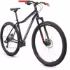 Велосипед Forward Sporting X 29", 9 скоростей, рост 17", темно-синий/красный