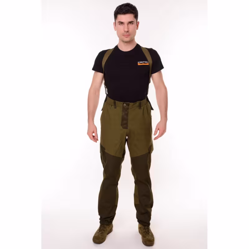 Костюм мужской OneRus Горный, ткань Палатка, хаки, размер 52-54 (L), 170-176 см