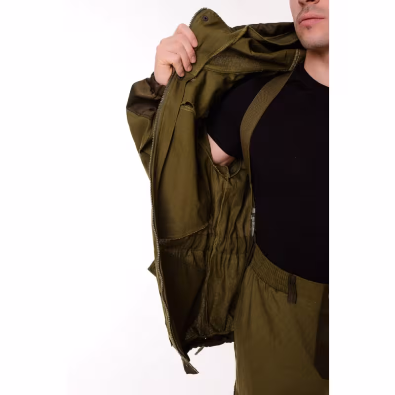 Костюм мужской OneRus Горный, ткань Палатка, хаки, размер 48-50 (М), 182-188 см