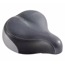 Седло велосипедное HF-AZ-1204-16, 276х215 мм, на пружинах с замком