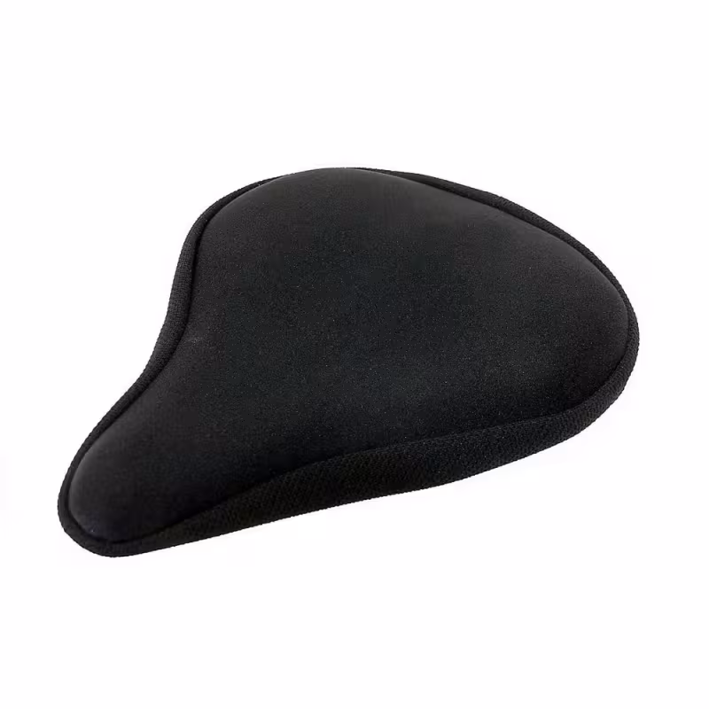 Чехол на седло для велосипеда с гелевой вставкой SC-003, черный